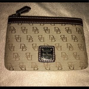 Dooney & Bourke fabric pouch